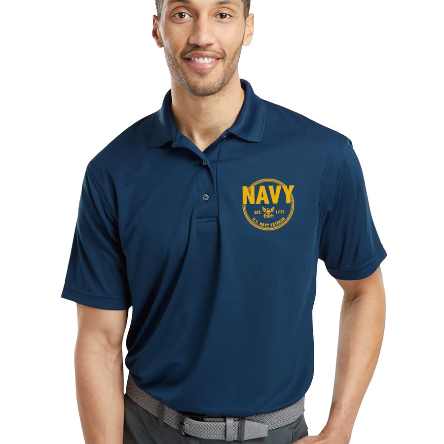 Navy Veteran Performance Polo