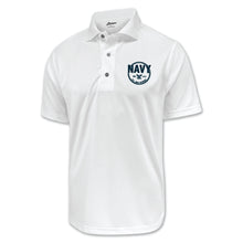 Load image into Gallery viewer, Navy Veteran Performance Polo