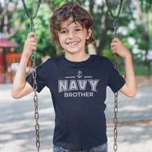 Load image into Gallery viewer, Navy Youth Brother T-Shirt (Navy)