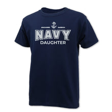 Load image into Gallery viewer, Navy Daughter Youth T-Shirt (Navy)