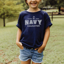 Load image into Gallery viewer, Navy Daughter Youth T-Shirt (Navy)