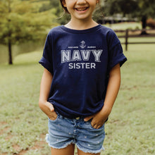 Load image into Gallery viewer, Navy Youth Sister T-Shirt (Navy)