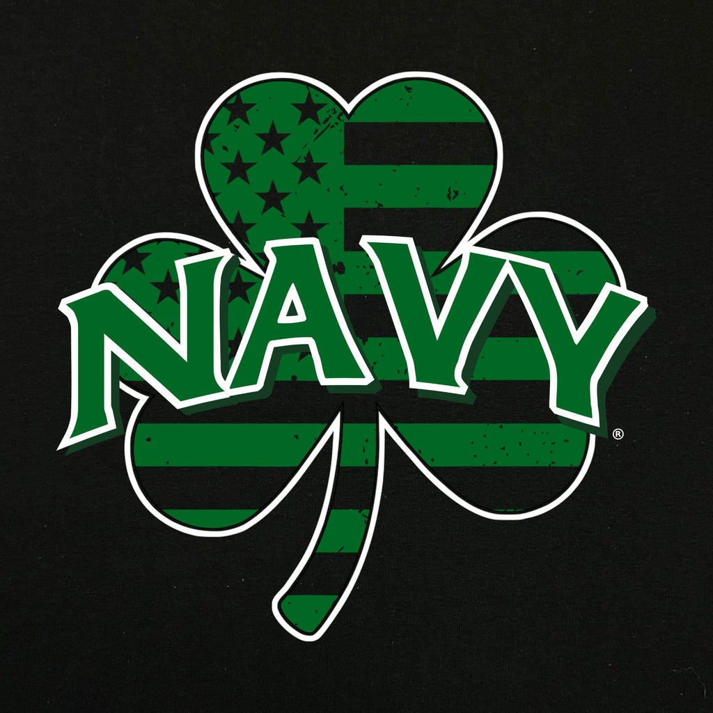 Navy Shamrock Performance Polo