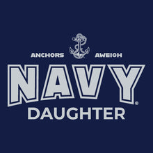 Load image into Gallery viewer, Navy Daughter Ladies T-Shirt (Navy)