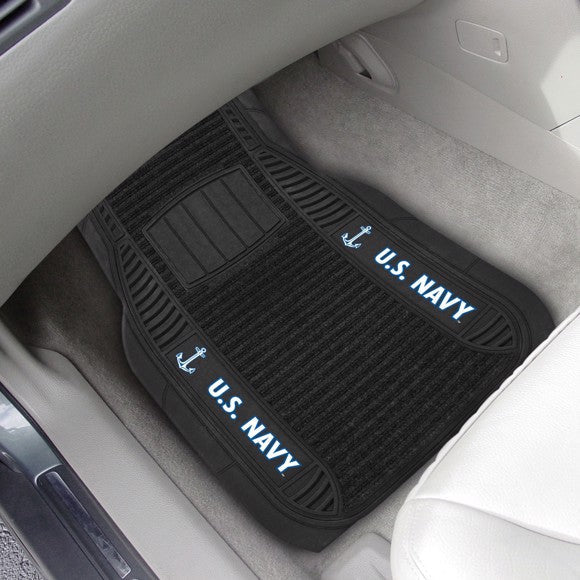 U.S. Navy 2-pc Deluxe Car Mat Set*