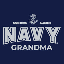 Load image into Gallery viewer, Navy Grandma Ladies T-Shirt (Navy)