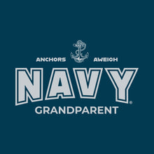 Load image into Gallery viewer, Navy Grandparent Ladies Crewneck (Blue)