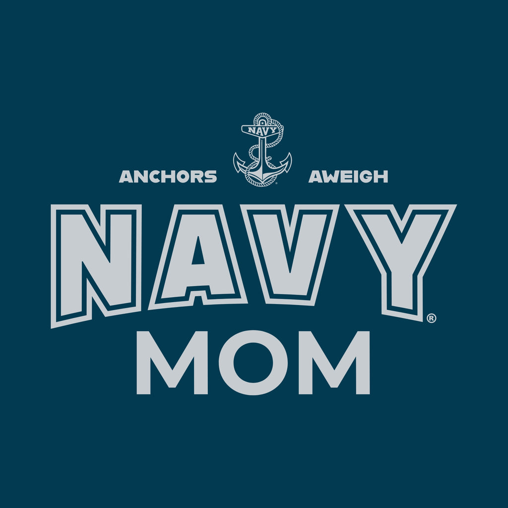 Navy Champion Mom Ladies Crewneck (Blue)