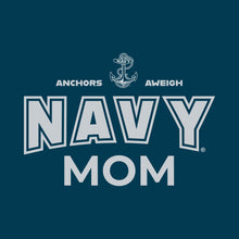 Load image into Gallery viewer, Navy Mom Ladies Crewneck (Blue)