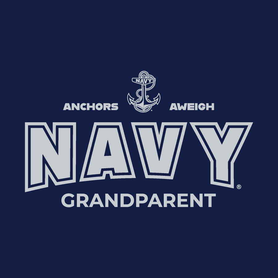 Navy Grandparent Ladies T-Shirt (Navy)