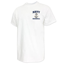 Load image into Gallery viewer, Navy Anchor Baseball T-Shirt