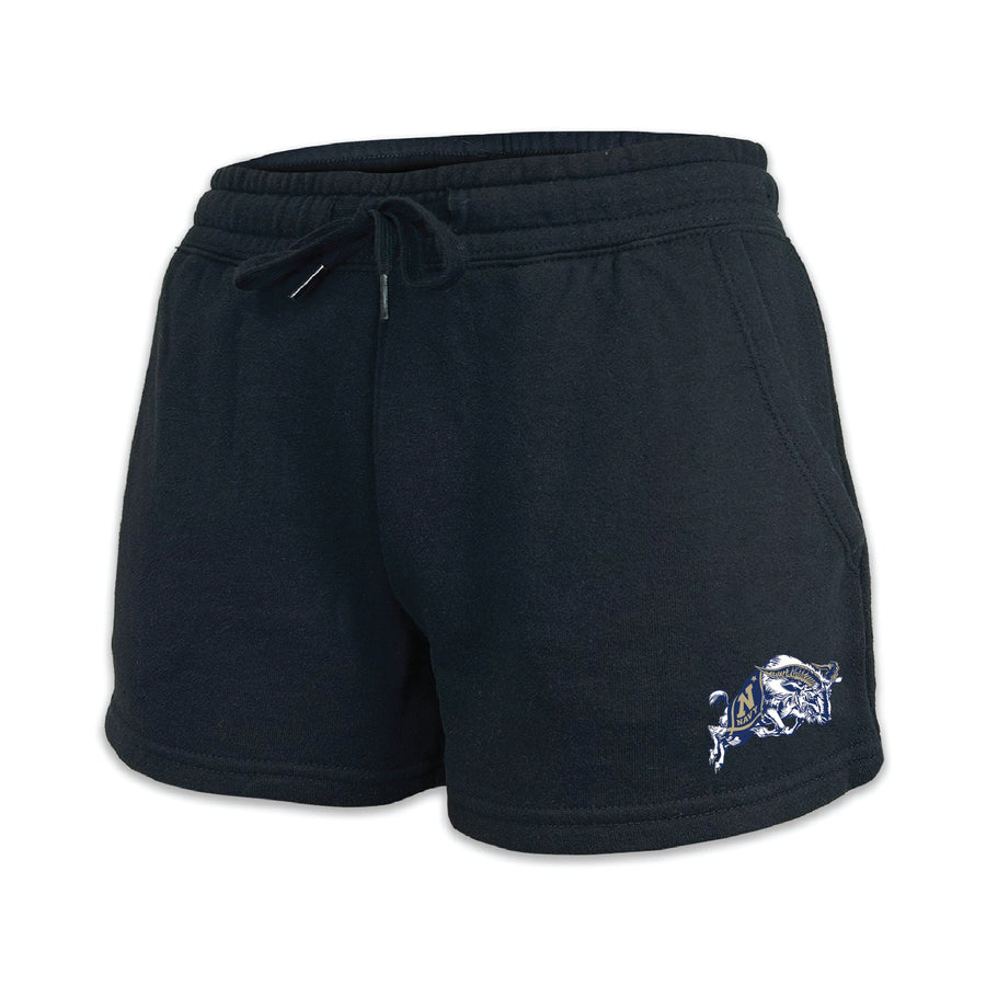 USNA Goat Ladies Fleece Shorts