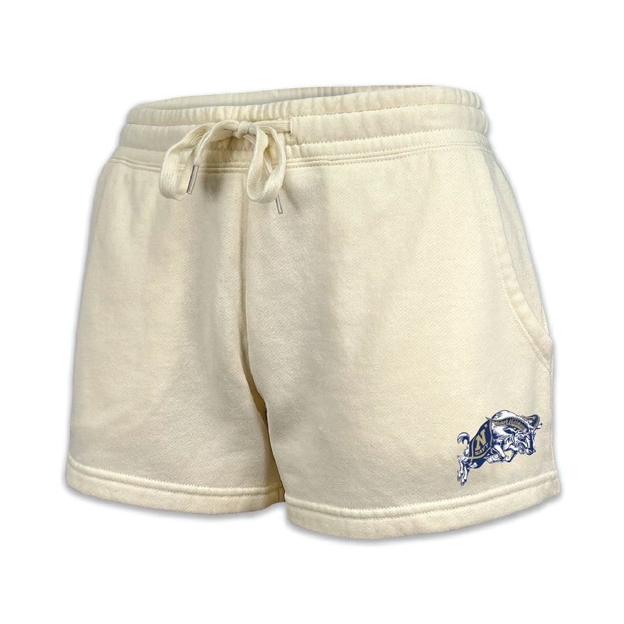 USNA Goat Ladies Fleece Shorts