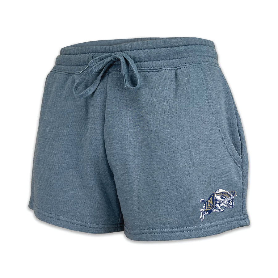 USNA Goat Ladies Fleece Shorts