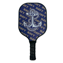 Load image into Gallery viewer, Navy Anchor Pickleball Paddle