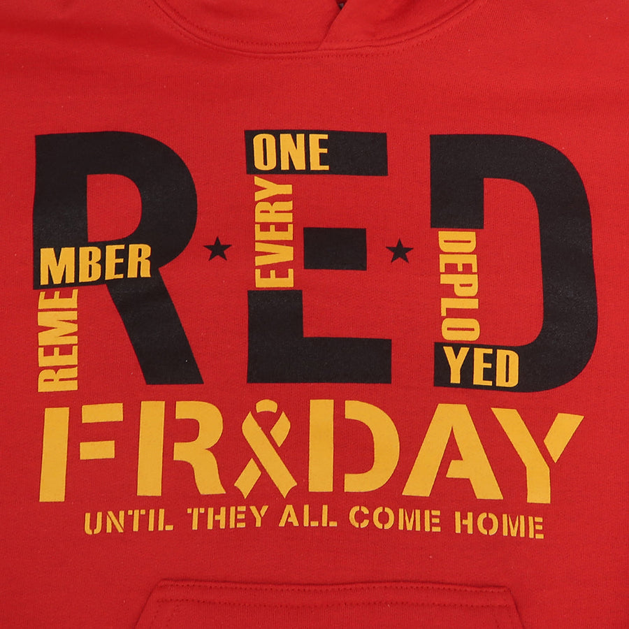 R.E.D. Friday Youth Hood (Red)