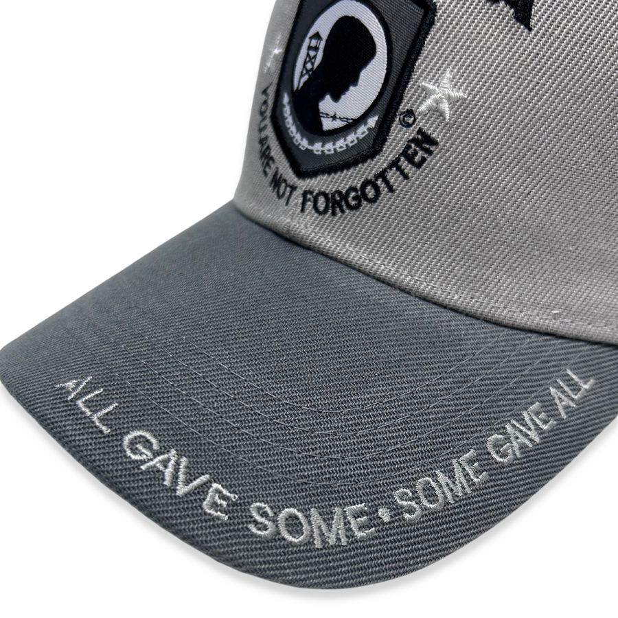 POW MIA You Are Not Forgotten Hat (Grey)