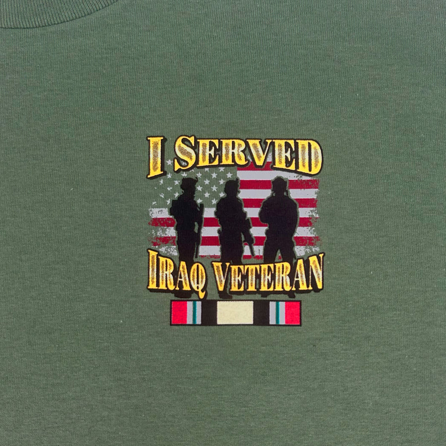 I Served Iraq Veteran T-Shirt (OD Green)