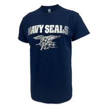Load image into Gallery viewer, Navy Seals Silver T-Shirt (Navy)