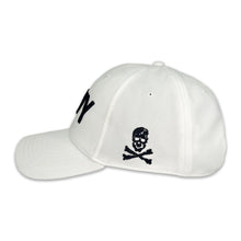 Load image into Gallery viewer, Navy Under Armour 2024 Rivalry Blitzing Adjustable Hat (White)