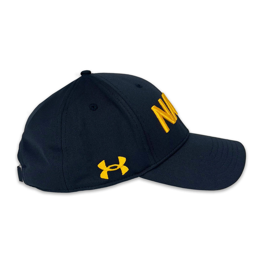 Navy Under Armour 2024 Rivalry Blitzing Adjustable Hat (Navy)