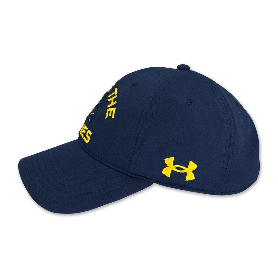 Navy Under Armour Fear the Bones Hat (Navy)