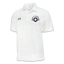 Load image into Gallery viewer, Navy Under Armour Fly Navy Performance Polo (White)