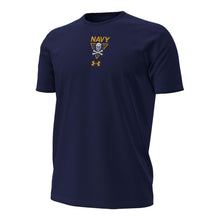 Load image into Gallery viewer, Navy Under Armour 2024 Rivalry Jolly Rogers Navy T-Shirt (Navy)