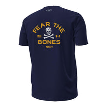 Load image into Gallery viewer, Navy Under Armour 2024 Rivalry Fear the Bones T-Shirt (Navy)