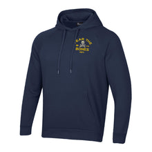 Load image into Gallery viewer, Navy Under Armour 2024 Rivalry Fear the Bones Fleece Hood (Navy)