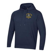 Load image into Gallery viewer, Navy Under Armour 2024 Rivalry 2-Sided Fear the Bones Fleece Hood (Navy)