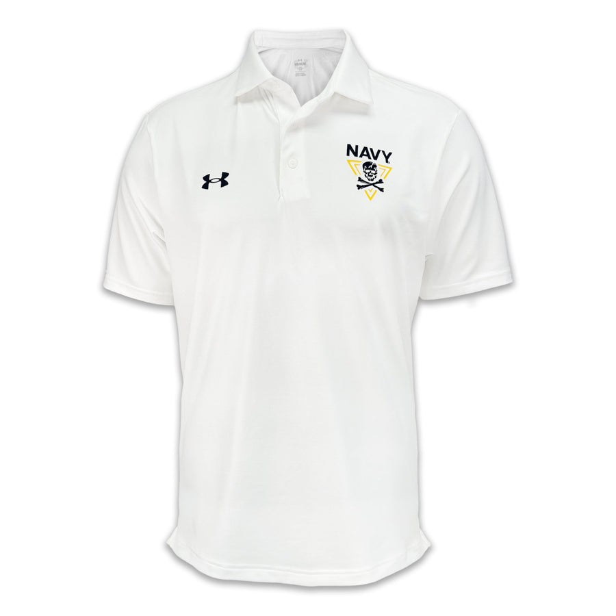 Navy Under Armour 2024 Rivalry Playoff Polo (White)