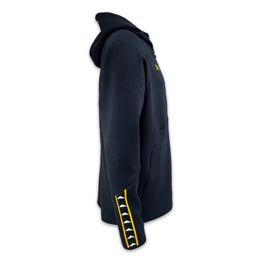 Navy Under Armour 2024 Rivalry Unstoppable Fleece Full Zip Jacket (Navy)