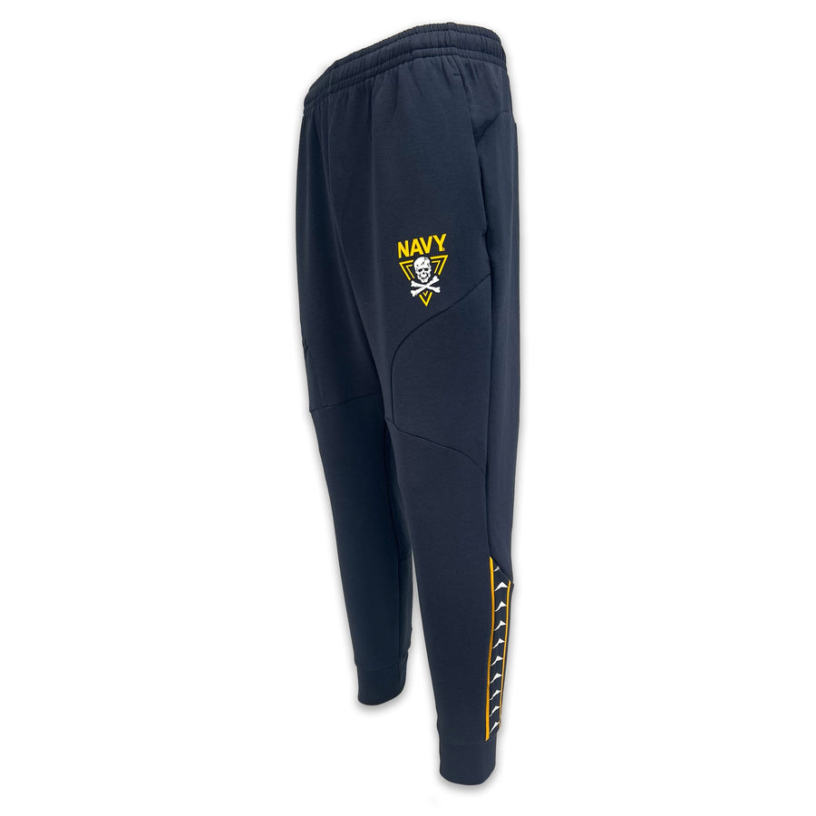 Navy Under Armour 2024 Rivalry Unstoppable Fleece Jogger (Navy)