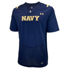 Load image into Gallery viewer, Navy Custom Under Armour Sideline Replica Football Jersey (Navy)