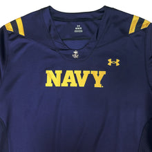 Load image into Gallery viewer, Navy Custom Under Armour Sideline Replica Football Jersey (Navy)