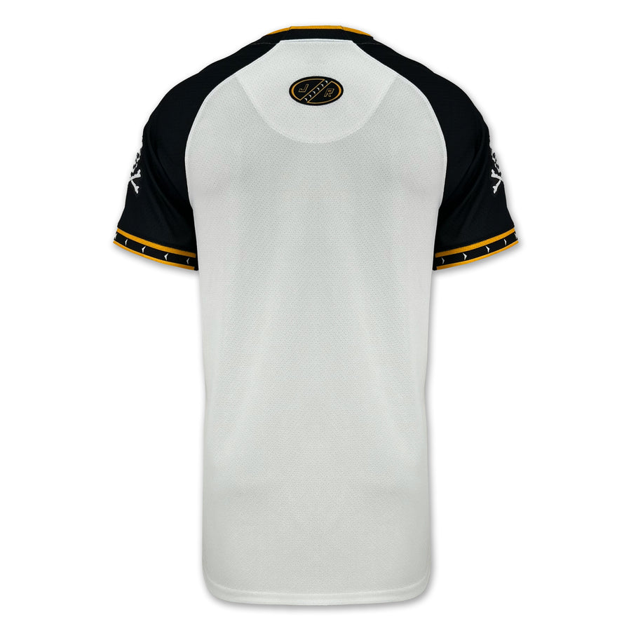 Navy Under Armour Baseball Replica Jersey (White)