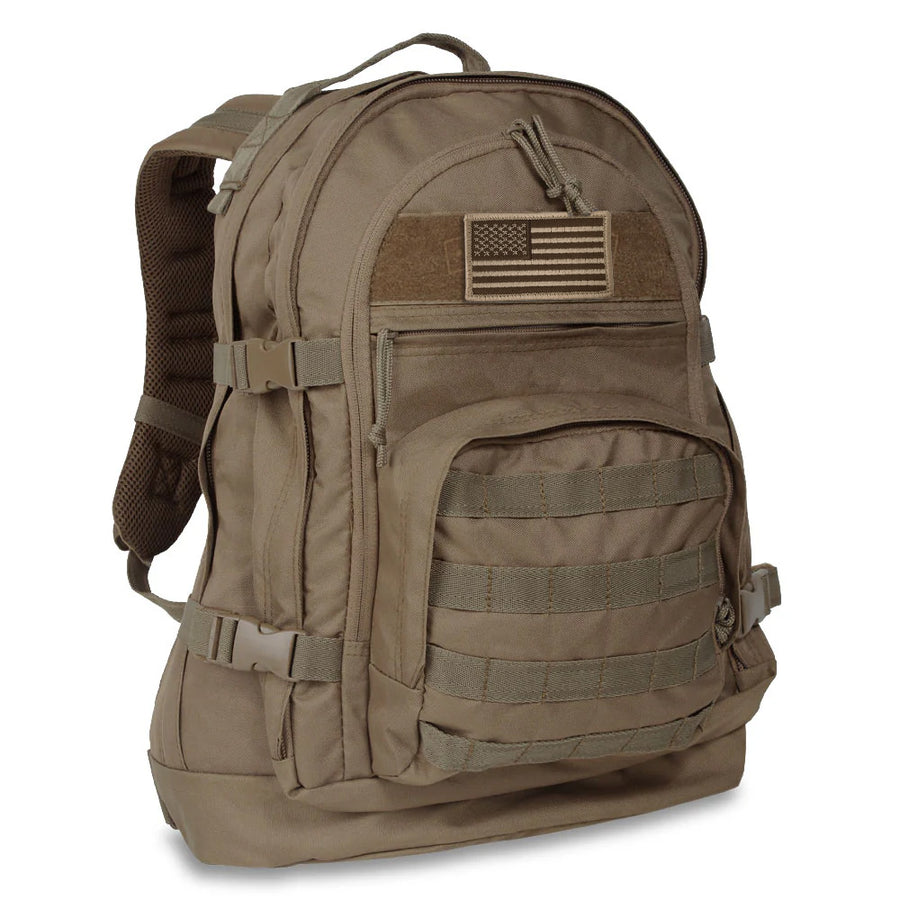 USA Flag S.O.C. 3 Day Pass Bag (Coyote Brown)