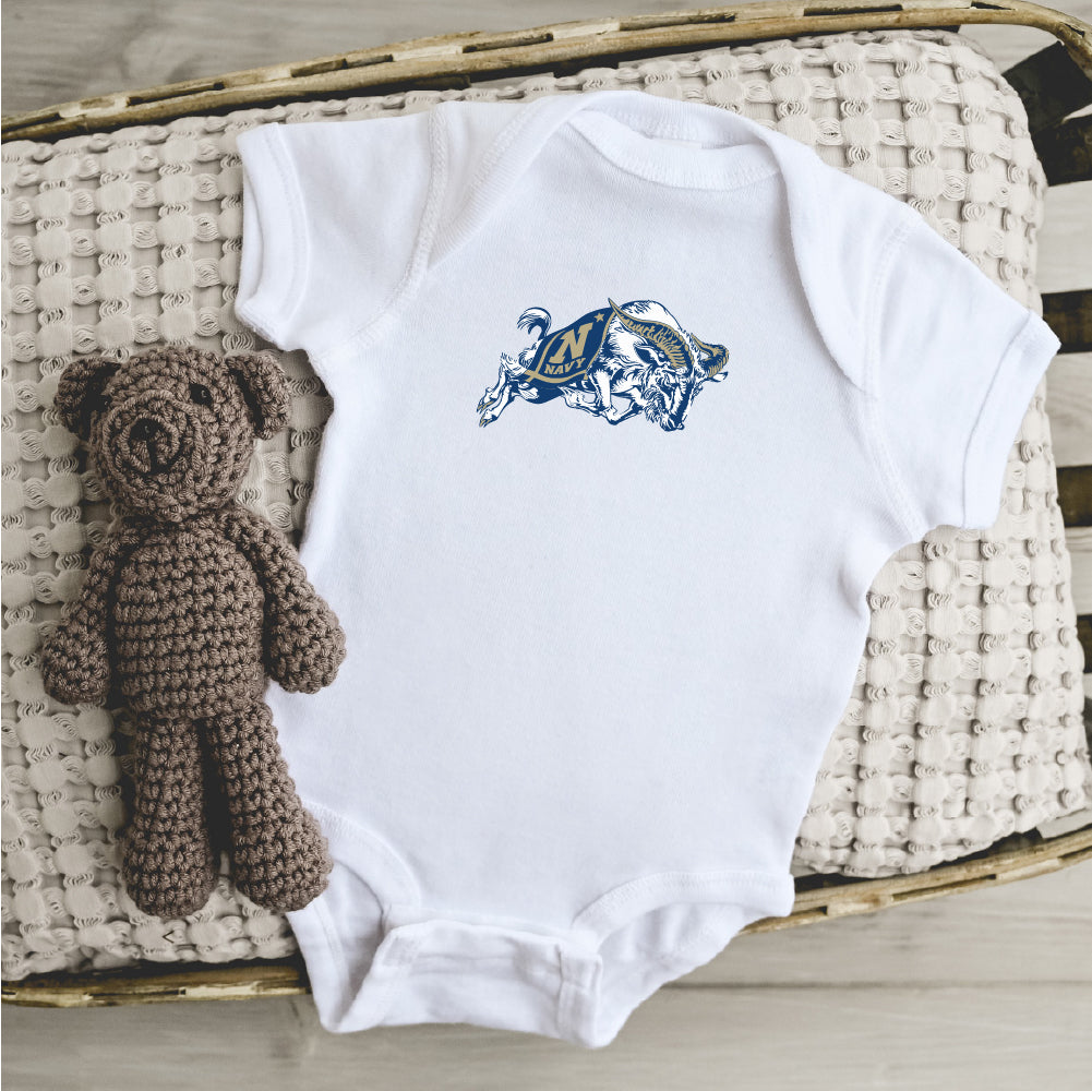 USNA Goat Infant Romper