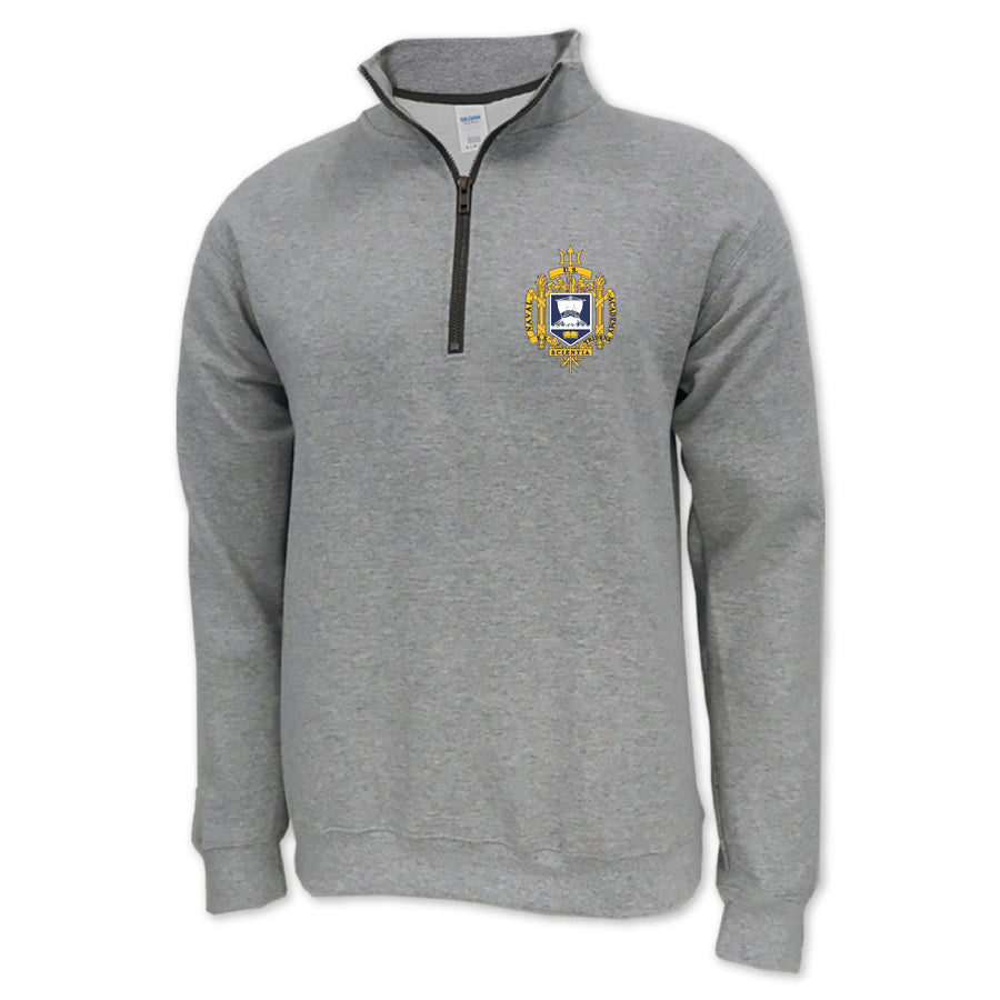 USNA Crest 1/4 Zip