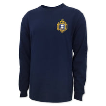 Load image into Gallery viewer, USNA Crest Long Sleeve T-Shirt