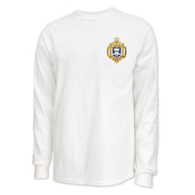 Load image into Gallery viewer, USNA Crest Long Sleeve T-Shirt