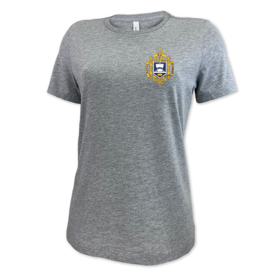 USNA Crest Ladies T-Shirt