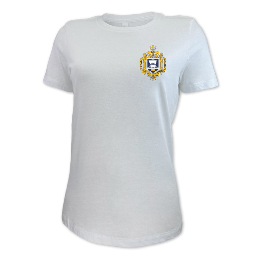 USNA Crest Ladies T-Shirt