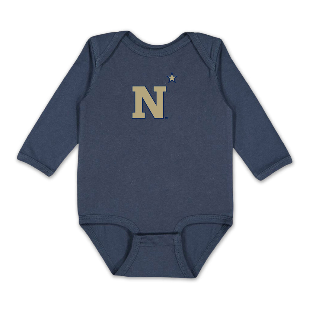 USNA N* Infant Long Sleeve Bodysuit