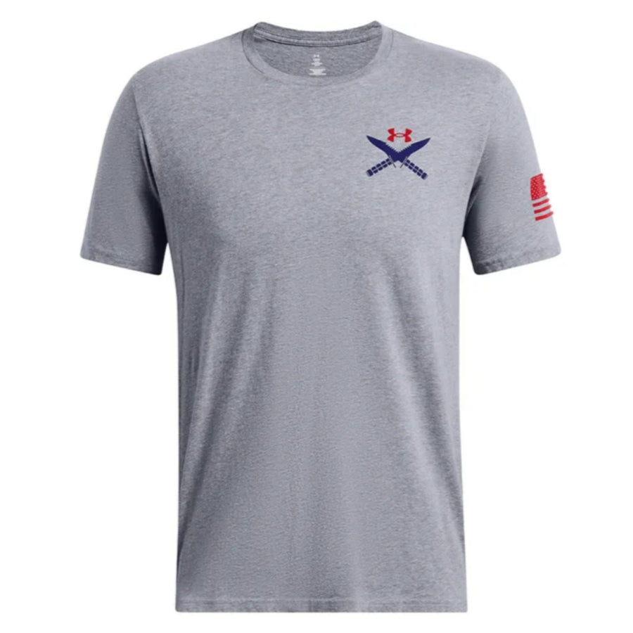 Under Armour Freedom Tac Logo T-Shirt (Grey)