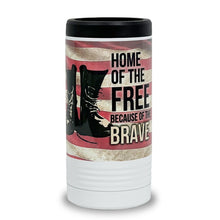Load image into Gallery viewer, Home of the Brave Slim Can Koolie