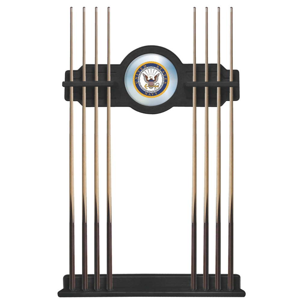 Navy Eagle Solid Wood Cue Rack*