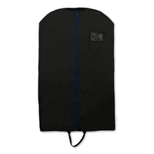 Load image into Gallery viewer, Lightweight Dress Uniform Garment Bag (Black With Blue Zip)