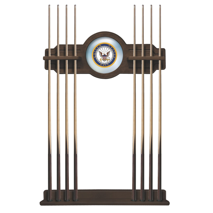 Navy Eagle Solid Wood Cue Rack*